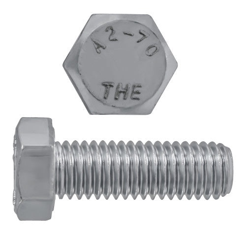 M6-1.00 x 20mm Metric Hx Hd Cap Scr 18.8 SS Coarse DIN933 FT 50 Pcs