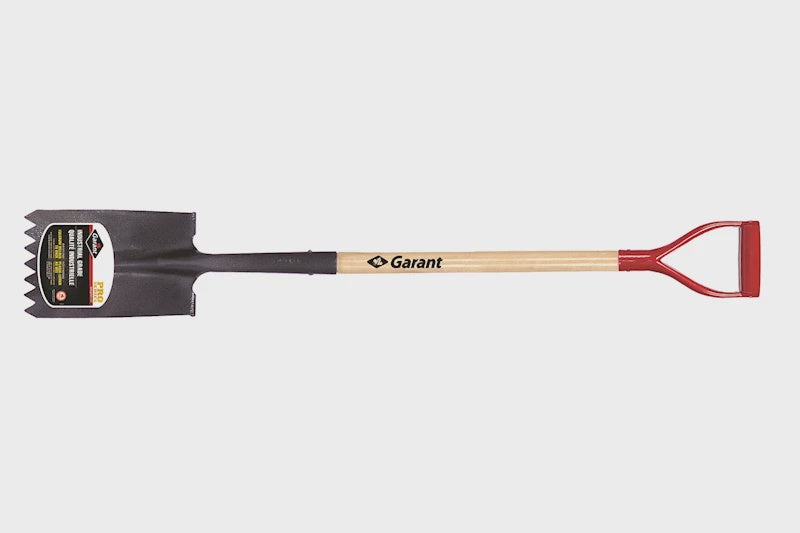 88080163 Roofers Spade Notched 6 7 / 8In X 10 34In Steel Blade 32 34In Ash Wood D-Handle Garant Ghrs2D