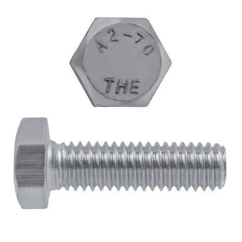 Hillman 5900-310 M6-1.00 x 30mm Metric Hx Hd Cap Scr 18.8 SS Coarse DIN933 FT 50 Pcs