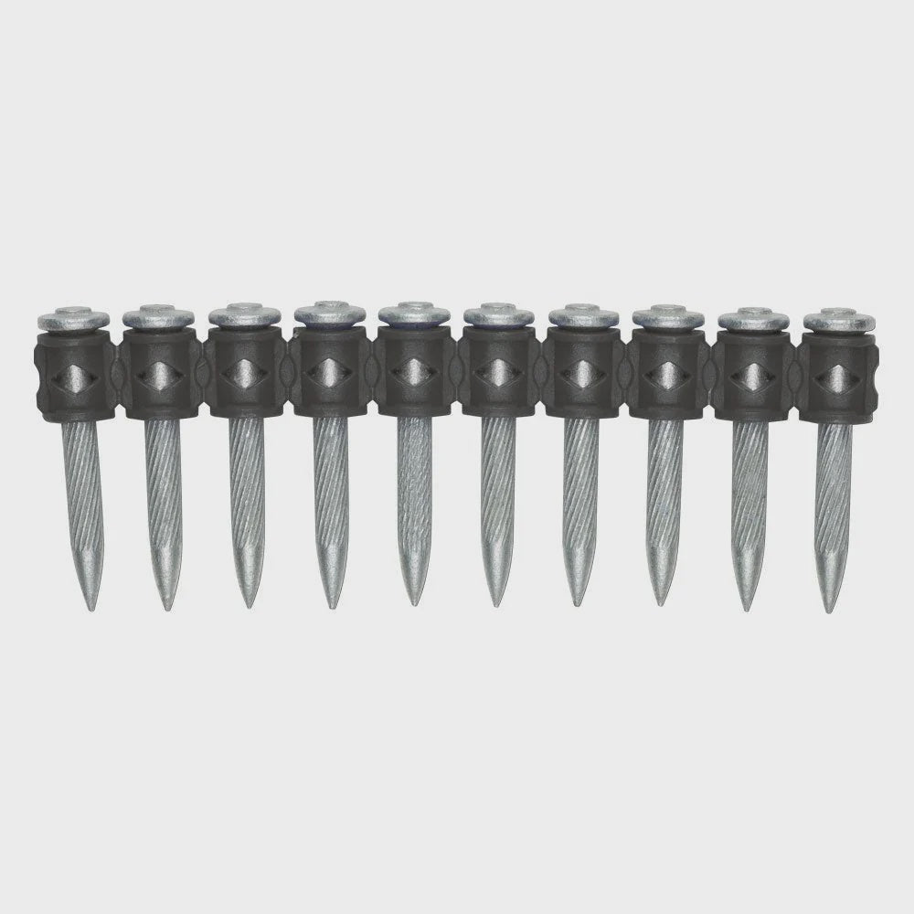 DeWalt - 50462-PWR - .157" x 2" 8mm Head Spiral CSI Collated Pins (100/Pkg.)