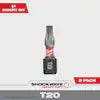48-32-4414 2PK 1IN INSERT BIT T20