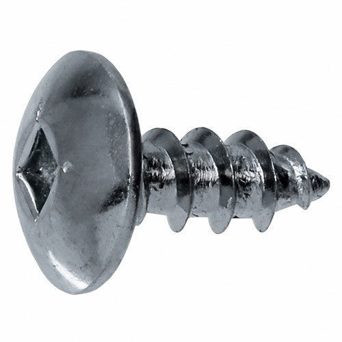 8 x 1-1/2" Truss Head Square Drive Metal Screws Steel Zinc 4000 Pcs
