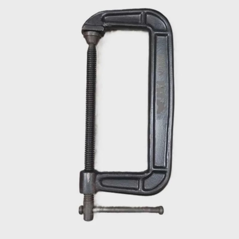 113 G-Clamp (Drop- Forged), Steel- EN-8, Finish- Auto-Black,10