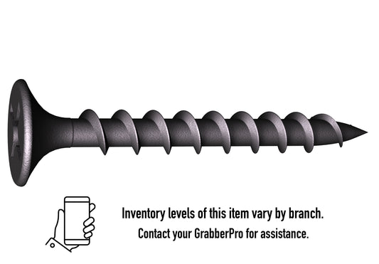 Grabber 7 x 2-in Phillips, Bugle Head, Coarse Thread, Phosphate Drywall Screws