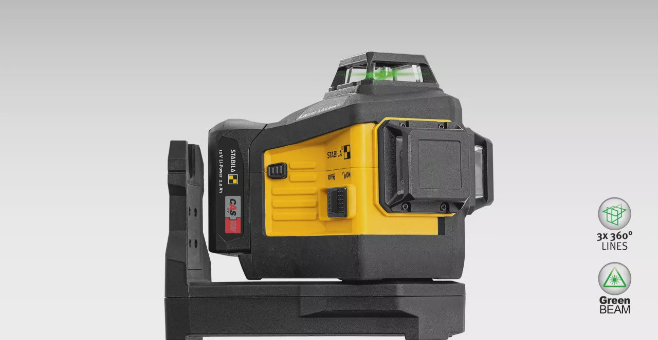Stabila 03420 - Multi-line laser LAX 600 G, 12V System