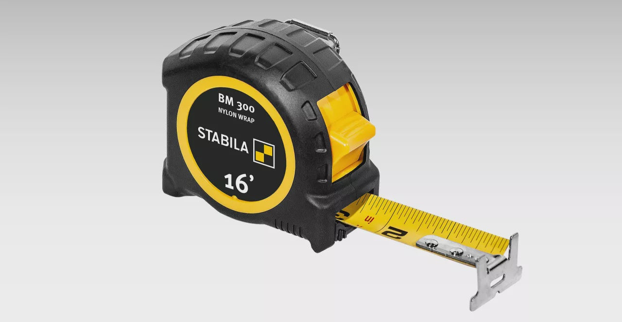 Stabila 16'  Heavy Duty Pocket Tape Measure BM 300-imperial scale