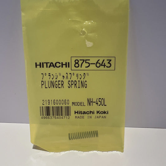 875-643 METABO Plunger spring NT65A