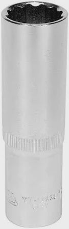 212 1/2" Dr. Deep Bi-Hex Socket, Steel- 17mm