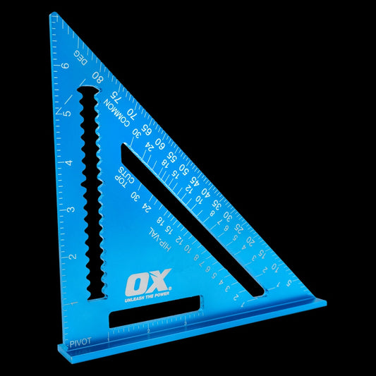 OX Pro Aluminium Rafter Square | 7-Inch / 180mm